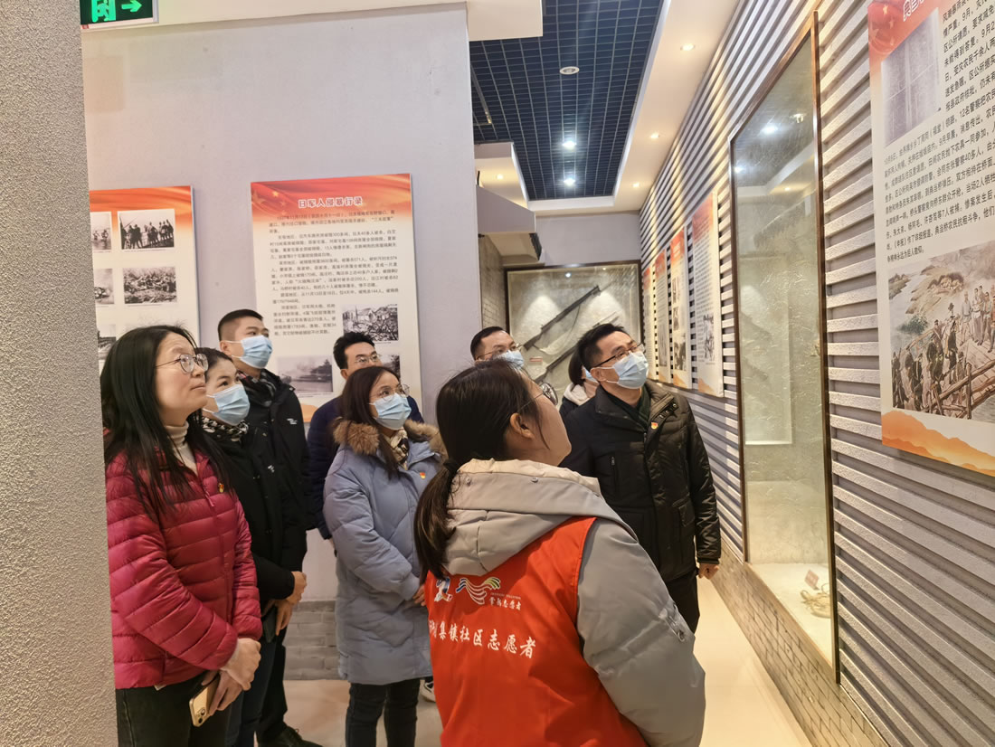 2024年1月，兴华港口党支部和广西广源物流党支部共建参观碧溪革命传统教育馆